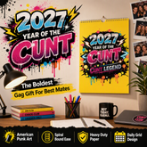 2027 Year of the Cunt Wall Calendar β Bold Graffiti Humor Calendar