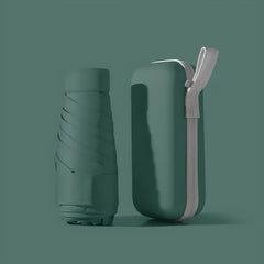 Compact Travel Umbrella And Case
