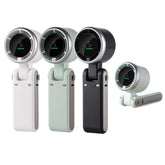 Foldable Handheld Turbo Fan with Digital Display