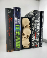 Pile of Skulls Book nook Turn an Empty Shelf Into a Dark Masterpiece