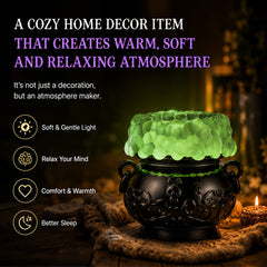 Light-up Color-changing Cauldron Waterglobe