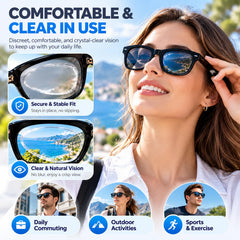 Stick-On Vision Lenses – Reusable No-Glue SPH Inserts for Glasses