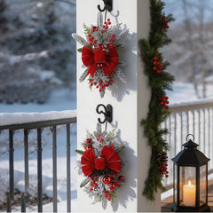 45 cm Hanging Christmas Wreath (LED Option)