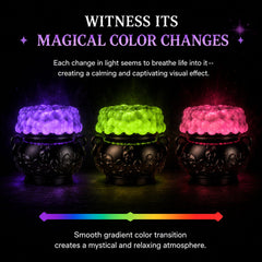 Light-up Color-changing Cauldron Waterglobe
