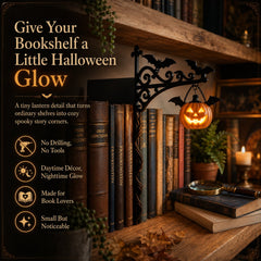 Where Every Shelf Tells a Story——Halloween Edition Library Shelf Lanterns