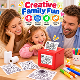 AI Voice-Activated Mini Sticker Printer – Smart & Portable Printing