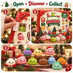 24-Day Squishy Advent Calendar – A New Christmas Surprise Every Day