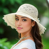 Elegant Lace Sun Hat for Women