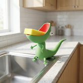 Cartoon Lizard PLA Storage Tray, Multi-Purpose Bar Soap Holder & Jewelry Candy Tray, Funny Novelty Desktop Decor Gift for Home