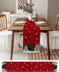 Reusable Festive Snowflake Table Runner (Multiple Sizes)