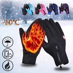 Waterproof Touchscreen Thermal Gloves