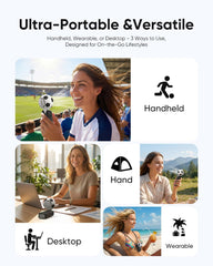 Portable Handheld Turbo Fan with Ice Cooling