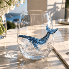 Artisanal Blue Ringed Octopus Glassware