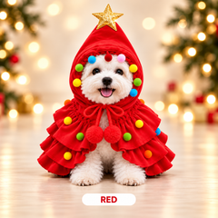 Christmas Tree Pet Costume for Dogs & Cats – Festive Holiday Outfit