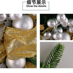 45 cm Hanging Christmas Wreath (LED Option)