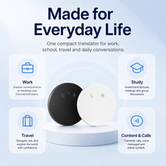 AI Pocket Translator – Real-Time Two-Way Voice Translation in 165+ Languages