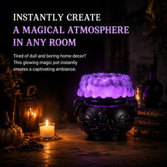 Light-up Color-changing Cauldron Waterglobe
