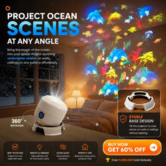 2-in-1 children's night light and projector