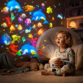 2-in-1 children's night light and projector