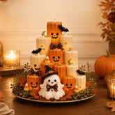 Halloween Pumpkin Candle Holder Decoration