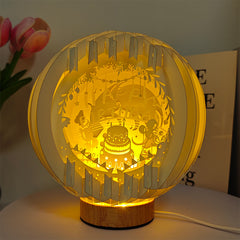 Starry Glow in a Paper Sphere – Dimmable, Dreamy, Delightful