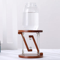 Tensegrity Wooden Display Stand Anti-Gravity Suspension Rack Tabletop Jewelry Aroma Candle Storage Decor Ornament