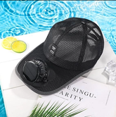 2026 New Ultralight UV Protection Baseball Cap with Solar Fan