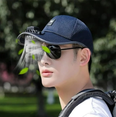 2026 New Ultralight UV Protection Baseball Cap with Solar Fan