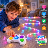 Light Chase Reaction Game β Interactive LED Color Game for Kids