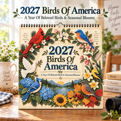 2027 Birds Of Wall Calendar