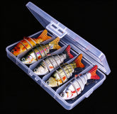 6-Segment Lifelike Fishing Lures