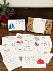 Eco-Friendly Plantable “Timeless” Seed Calendar 2027