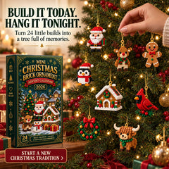 24-Day Mini Christmas Ornament Advent Calendar