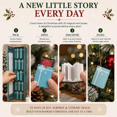 25-Day Mini Book Advent Calendar – A Book Lover's Christmas Countdown