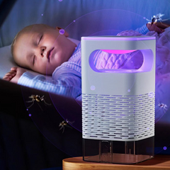 UV Fly Trap With Transparent Catch Box