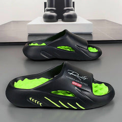 Non-Slip Thick Sole Cloud Slides for Men