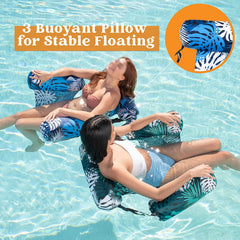 Inflatable Floating Chair – Comfortable, Stable & Perfect for Relaxing on the Wate
