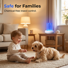 360° UV LED Mosquito & Fly Trap Lamp