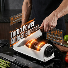 3-Stage Electric & Manual Knife Sharpener