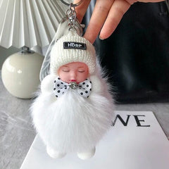 Soft Plush Doll Keychain