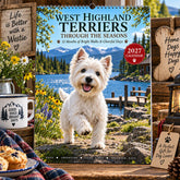 West Highland Terriers 2027 Calendar – Adorable Westie Photography, Spiral-Bound & Gift-Ready