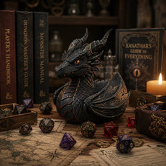 Dark Fantasy Dragon Collectible Duck