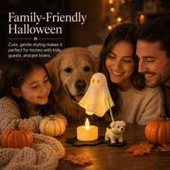 Halloween Puppy Ghost Ornament