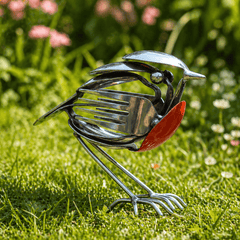From Scraps to Soul – Handcrafted Recycled Metal Animal Sculptures, Industrial Art Figurines with a Story to Tell