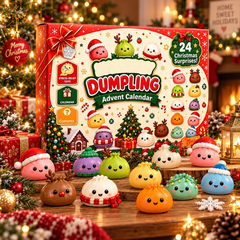 24-Day Squishy Advent Calendar – A New Christmas Surprise Every Day