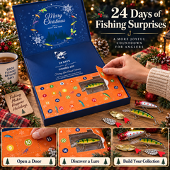 2026 Fishing Advent Calendar – 24 Days of Surprise Fishing Lures