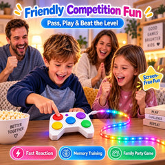 Light Chase Reaction Game – Interactive LED Color Game for Kids