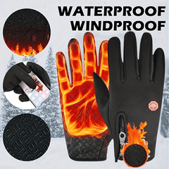 Waterproof Touchscreen Thermal Gloves