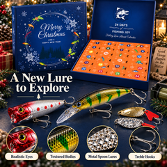 2026 Fishing Advent Calendar – 24 Days of Surprise Fishing Lures