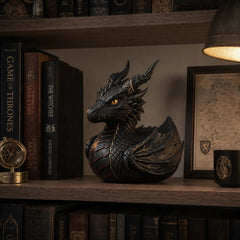 Dark Fantasy Dragon Collectible Duck
